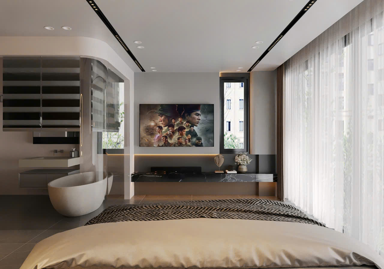 Bán nhà phố Tư Đình, gần cầu Trần Hưng Đạo, 8 tầng, DT 55m2, MT 5.1m, 4PN, full nội thất