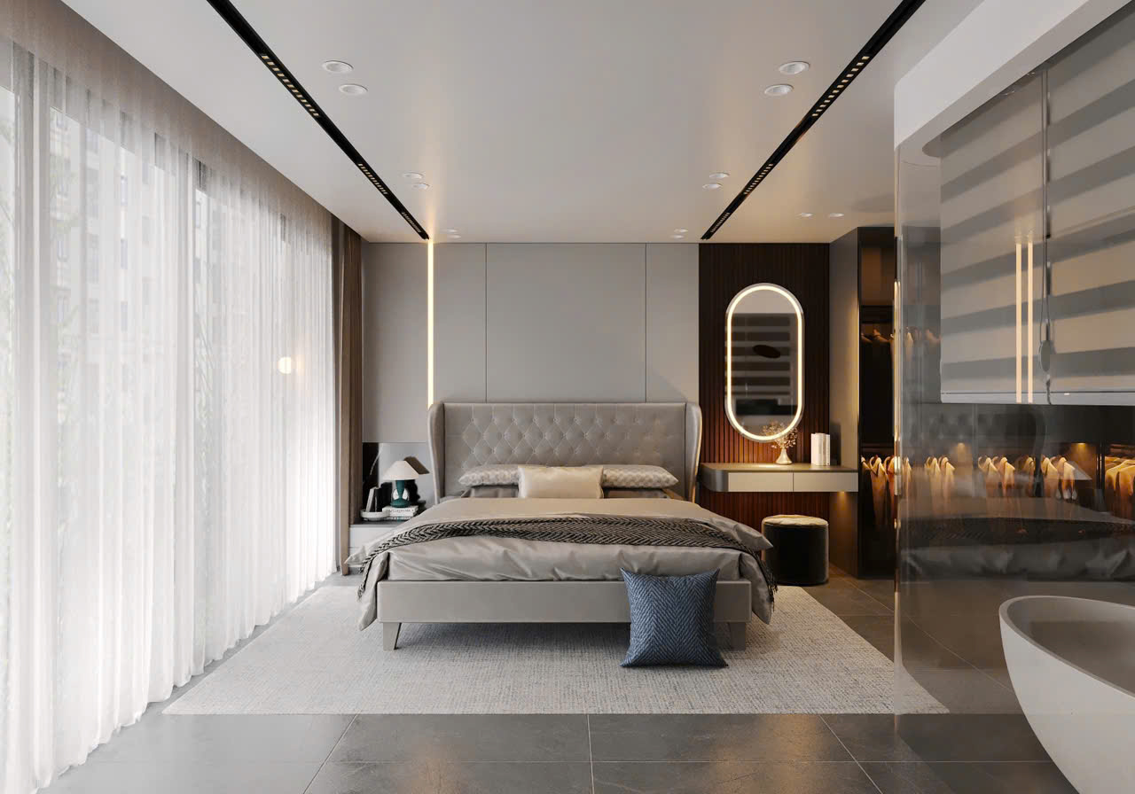 Bán nhà phố Tư Đình, gần cầu Trần Hưng Đạo, 8 tầng, DT 55m2, MT 5.1m, 4PN, full nội thất