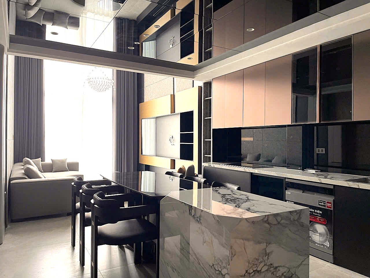 Bán nhà phố Hoa Động, Cự Khối, 7 tầng, DT 66m2, MT 4m, 5PN, full nội thất, thang máy, gara