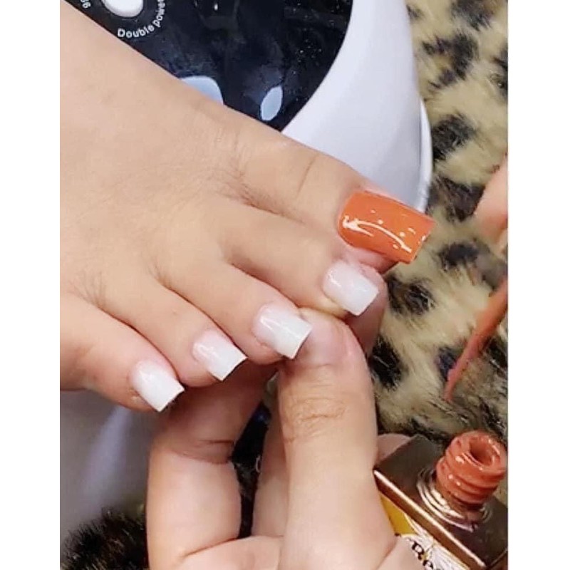 Top 30+ Mẫu Nail Sơn Móng Chân Màu Đỏ Rượu Quyến Rũ, “Chanh Sả