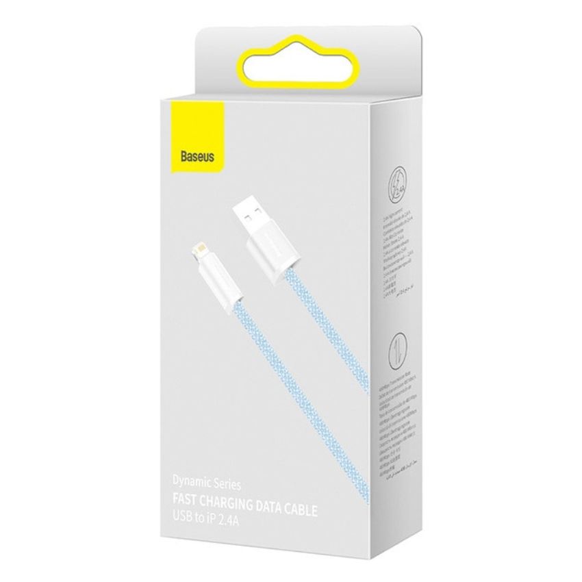 Cáp sạc nhanh và truyền dữ liệu Usb to Lightning 2.4A Baseus Dynamic Series