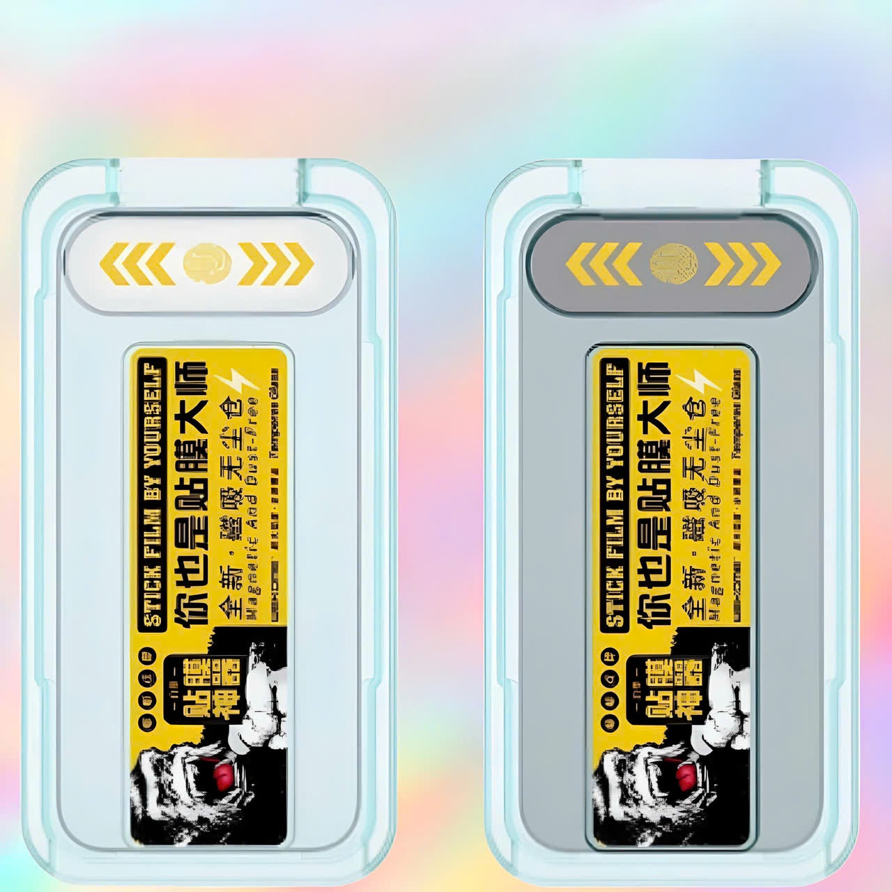 Kính cường lực trong có khung tự dán KING KONG WTP-034 thương hiệu WEKOME cho tất cả các dòng iphone