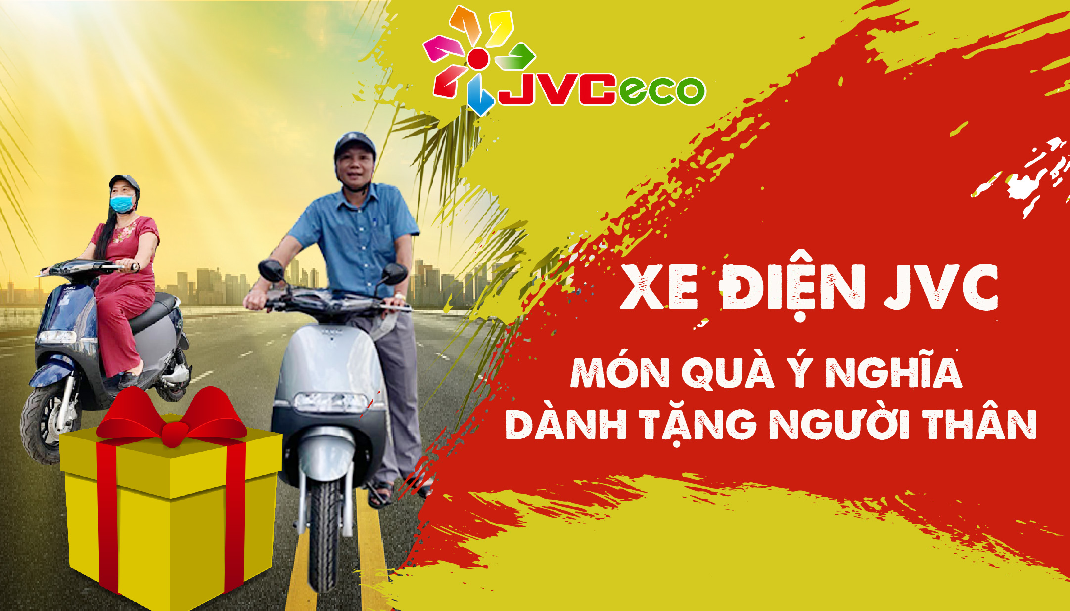 Xe điện JVC – Món quà ý nghĩa dành cho người thân