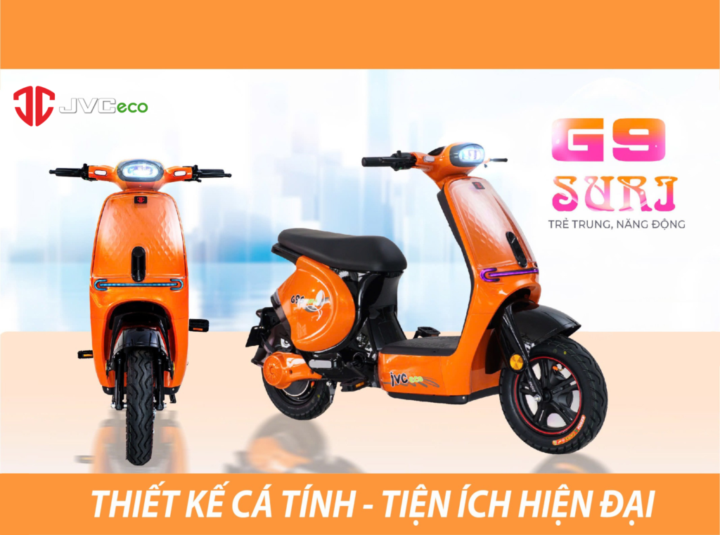 JVC G9 Suri – Mẫu xe điện “gây sốt” trong cộng đồng học sinh và giới trẻ
