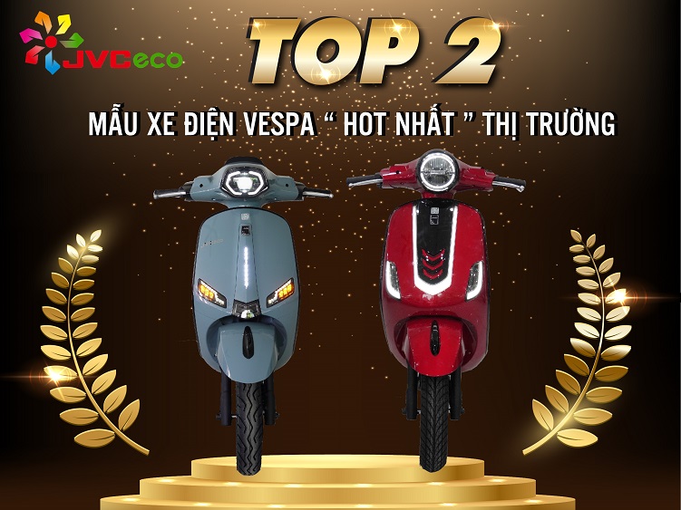 TOP 2 mẫu xe điện Vespa HOT nhất hiện nay