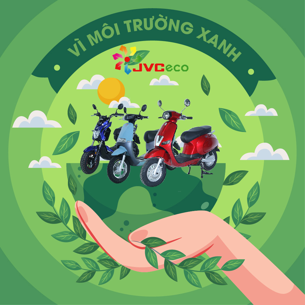 Xe điện JVC – Xe điện xanh hướng tới tương lai xanh
