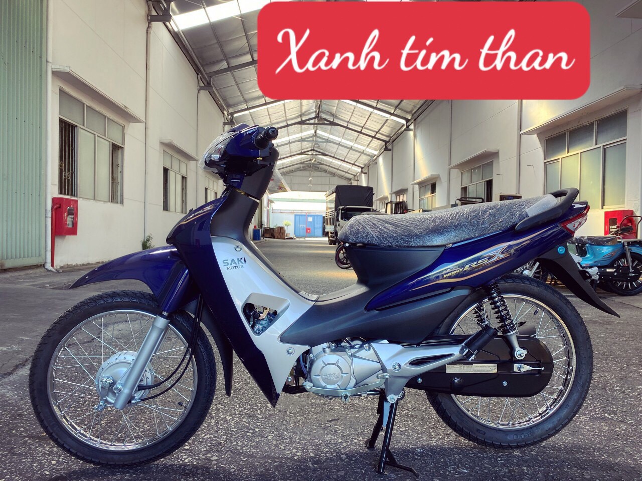 Xanh Tím Than Wave Alpha 2019  Sơn oto xe máy MotokieuMaiThànhĐạt