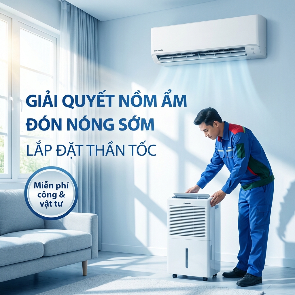 Giải pháp chống nồm toàn diện & Chuẩn bị sớm mùa nóng tại Bắc Giang