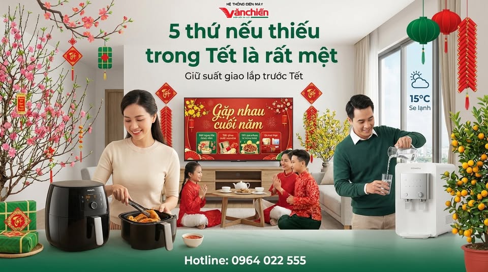 Tết này mà thiếu những thứ này là 'mệt' lắm đó anh/chị ơi!