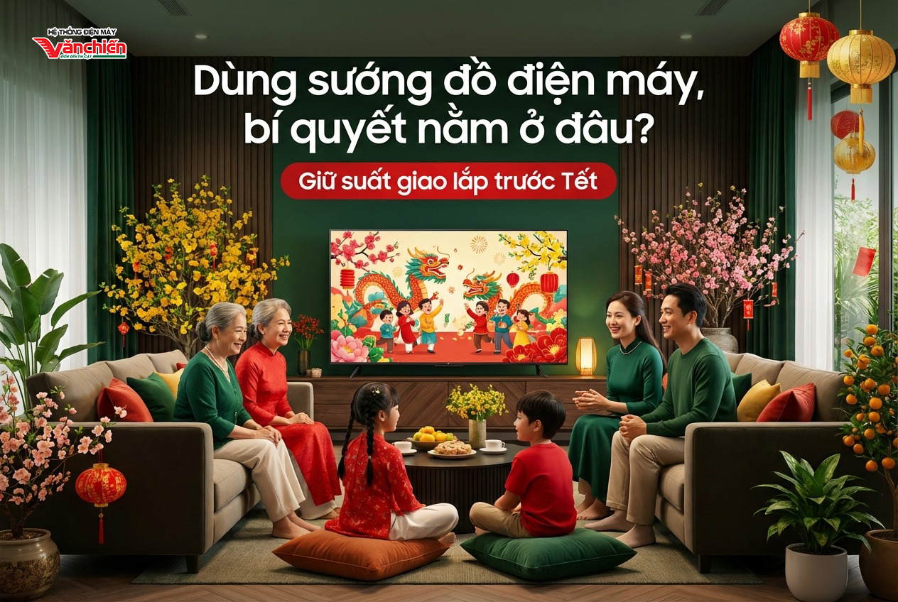 Vì Sao Cùng Một Tivi/Máy Giặt/Tủ Lạnh Mà Có Nhà Dùng Rất Sướng, Nhà Lại Không? Bí Quyết Mua Sắm Điện Máy Chuẩn Tết Bắc Giang 2026