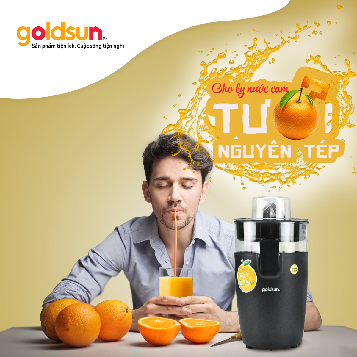 Máy vắt cam Goldsun GOS3901