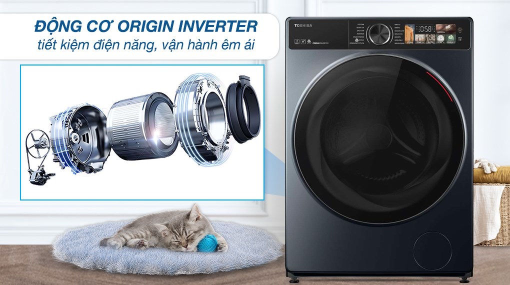 Máy giặt Toshiba Inverter 10.5 kg TW-T25BU115MWV(MG)