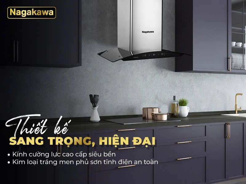 Máy hút mùi Nagakawa NAG1855-70CM