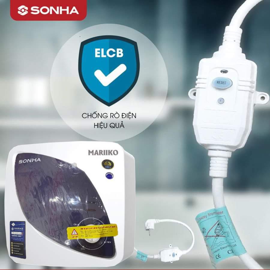 Bình nóng lạnh SƠN HÀ MARIIKO 20L vuông MR5520V