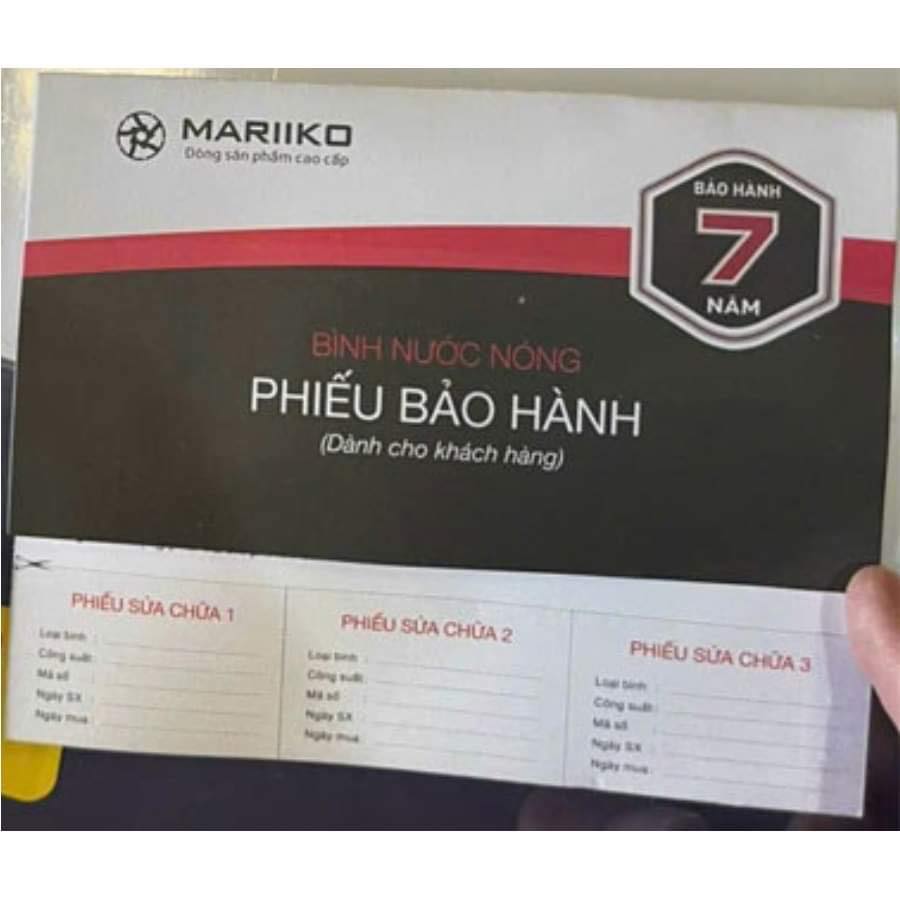 Bình nóng lạnh SƠN HÀ MARIIKO 20L vuông MR5520V