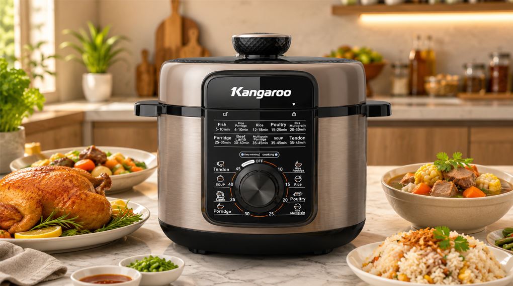 Nồi áp suất điện Kangaroo 5 lít KGPC5D1G