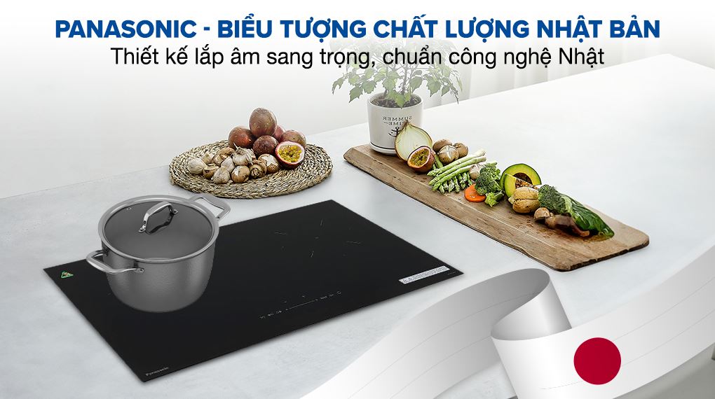 Bếp từ đôi lắp âm Panasonic KY-R72AELYUE