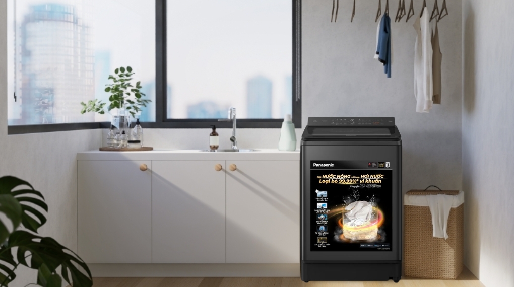 Máy giặt Panasonic Inverter 12.5 kg NA-FD125V4BV