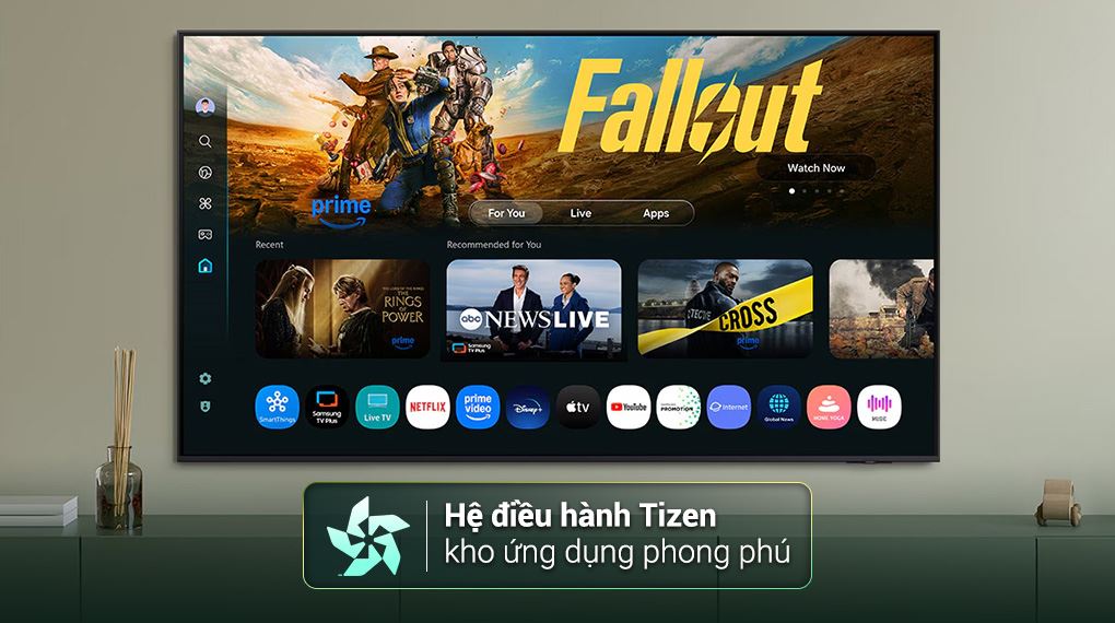 Smart Tivi QLED Samsung 4K 75 inch QA75Q8FAAKXXV