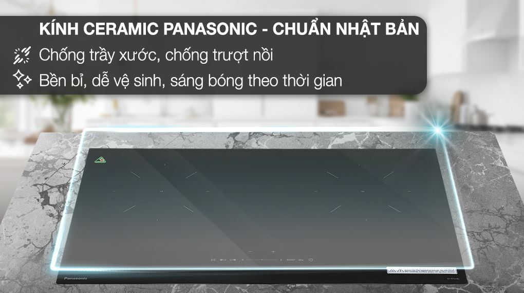 Bếp từ đôi lắp âm Panasonic KY-R72AELYUE