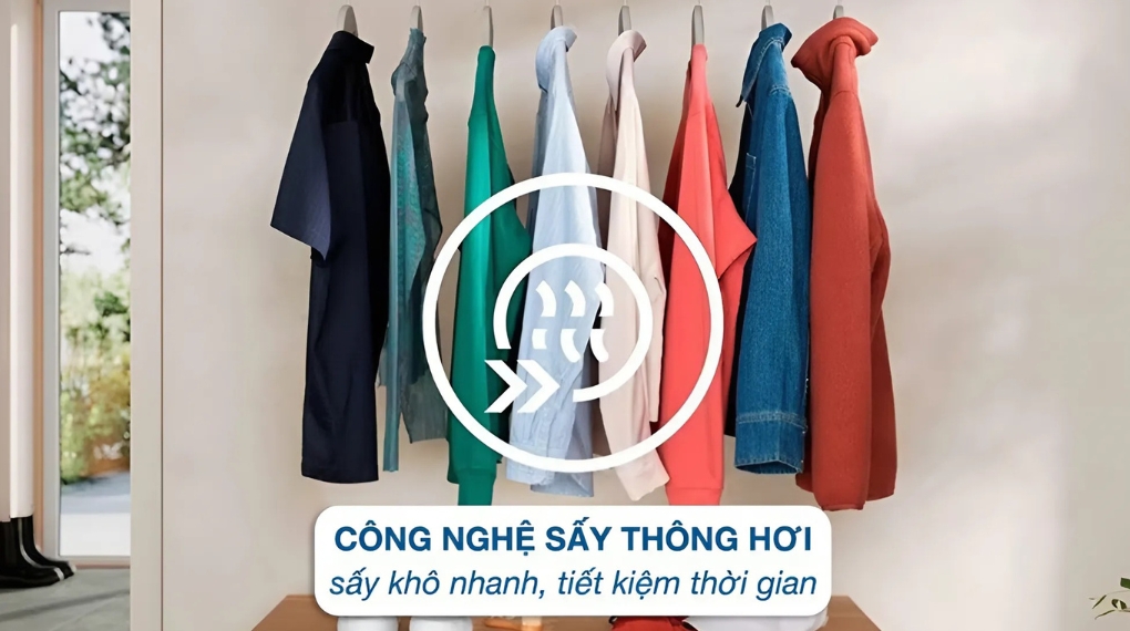 Máy sấy quần áo thông hơi Electrolux 9 kg EDV904N3SC