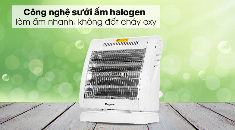 Đèn sưởi Kangaroo Halogen KG1018C