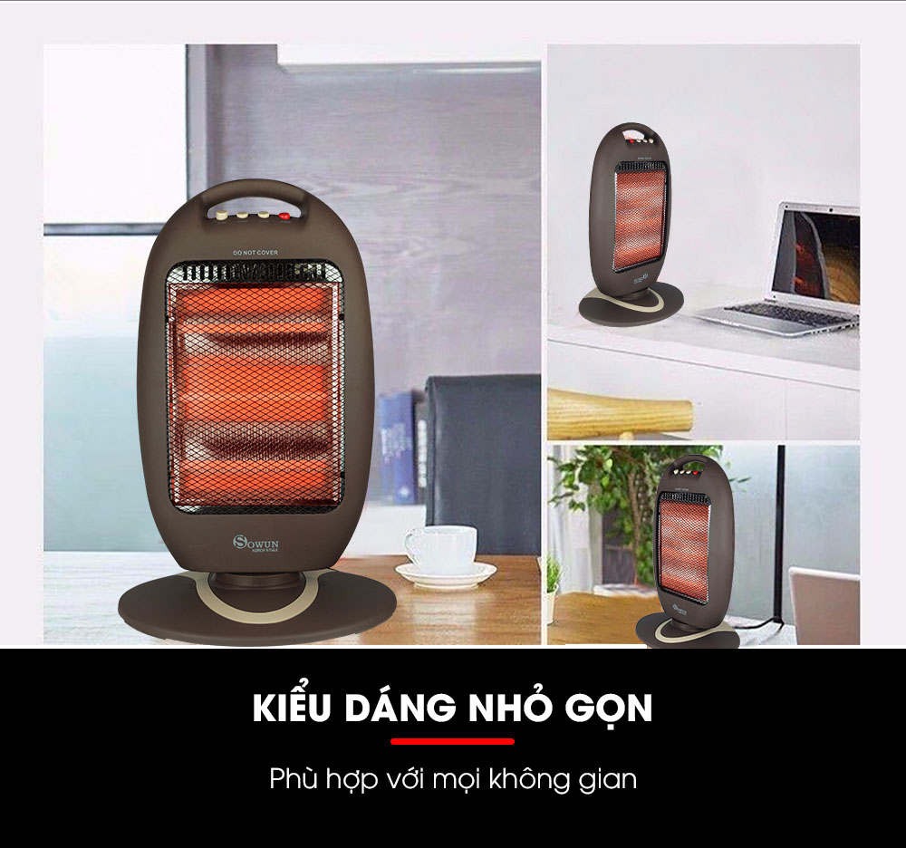 Quạt sưởi Sowun SW837