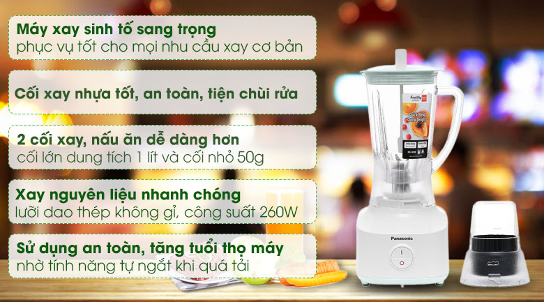 Máy xay sinh tố Panasonic MX-M200GRA