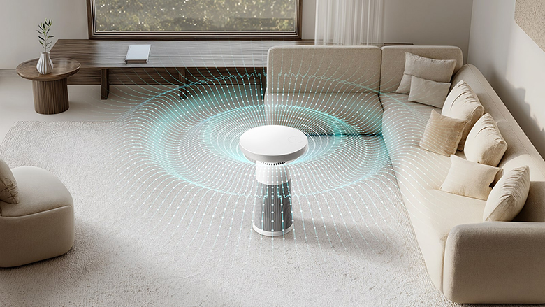 Máy lọc không khí kết hợp Loa LG PuriCare Aero Speaker 46W AS20GSHU0