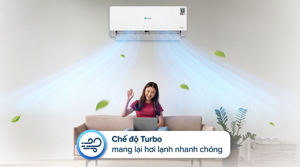 Điều hòa 2 chiều Casper Inverter 9.000BTU QH-09IU36A