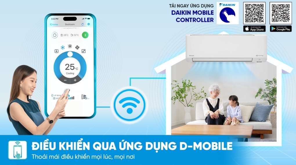 Điều hòa Daikin Inverter 20.500BTU FTKY60ZVMV/RKY60ZVMV