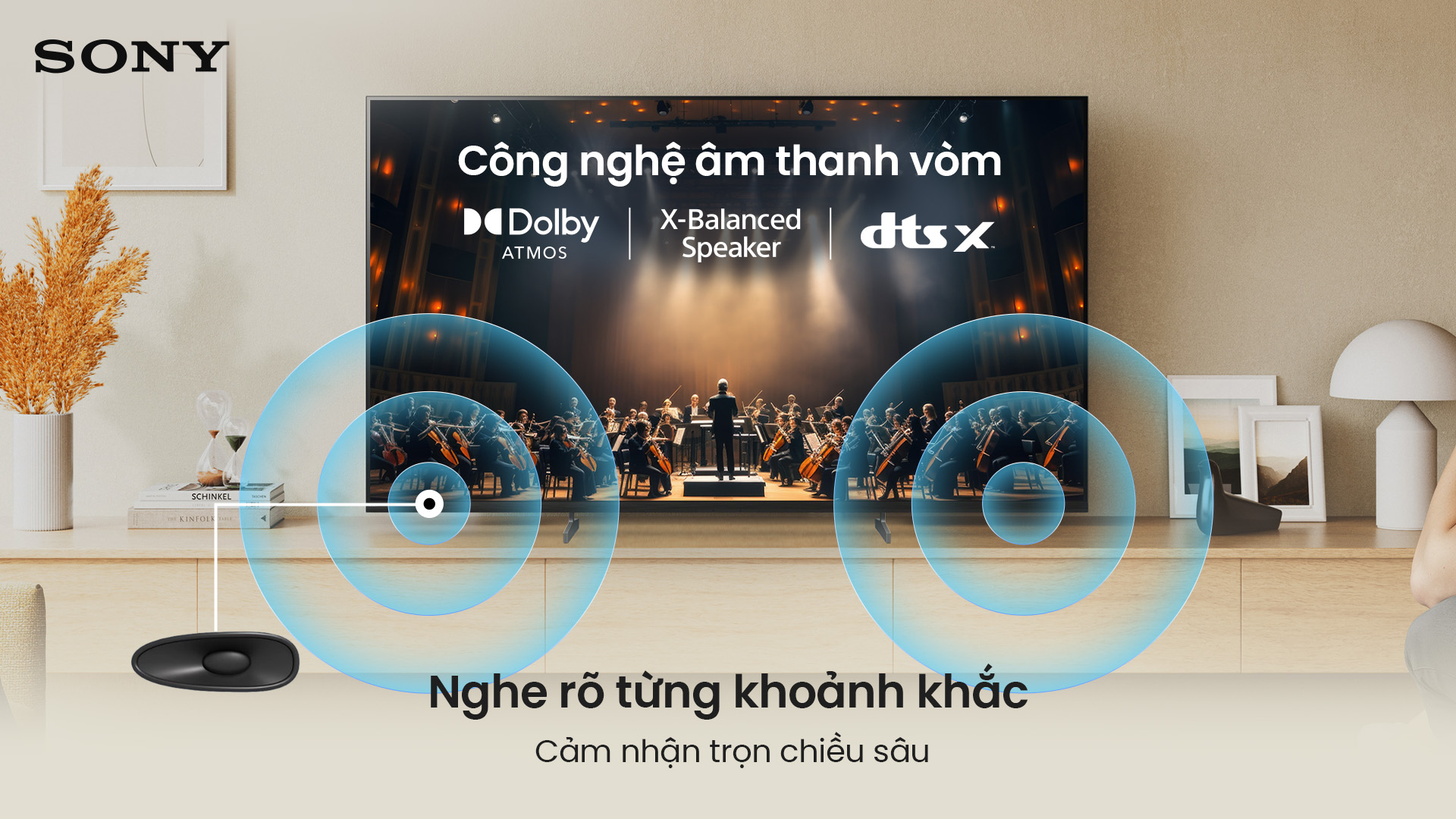 Tivi Sony Google Smart BRAVIA 3 II K-55XR30M2