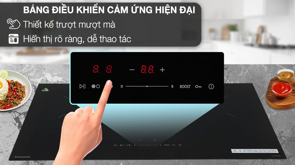 Bếp từ đôi lắp âm Panasonic KY-R72AELYUE