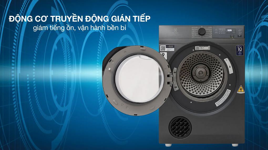 Máy sấy quần áo thông hơi Electrolux 9 kg EDV904N3SC