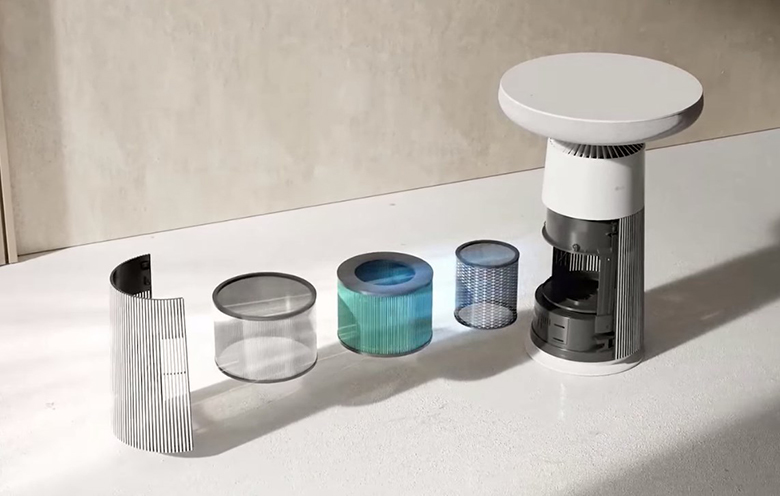 Máy lọc không khí kết hợp Loa LG PuriCare Aero Speaker 46W AS20GSHU0