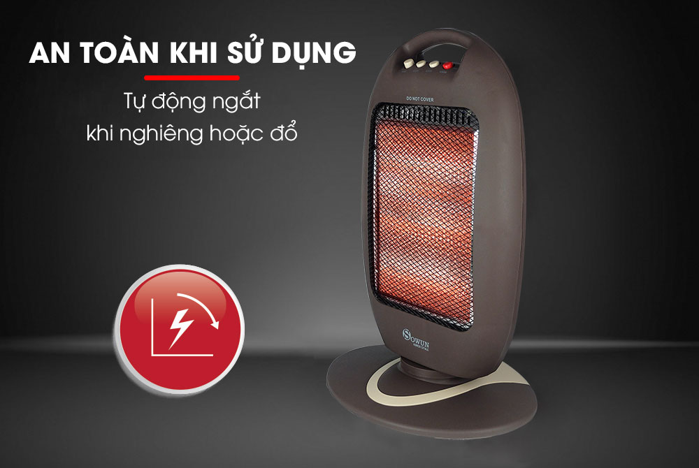 Quạt sưởi Sowun SW837