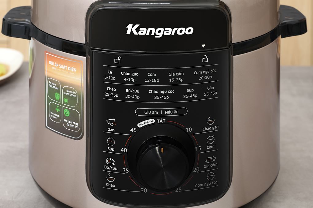Nồi áp suất điện Kangaroo 5 lít KGPC5D1G