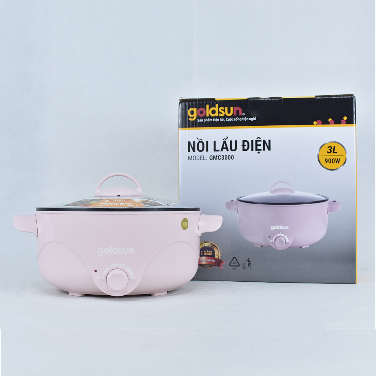 Nồi lẩu điện Goldsun GMC3000