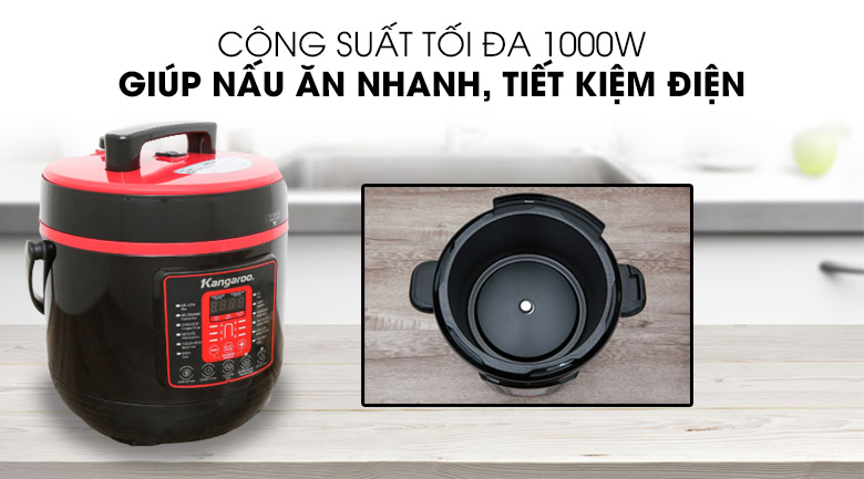 Nồi áp suất điện Kangaroo KG6P2