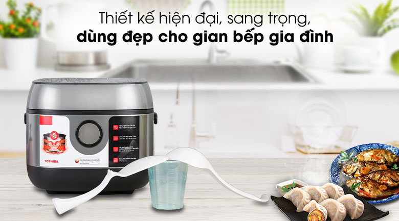 Nồi cơm điện cao tần Toshiba 1 lít RC-10IP1PV