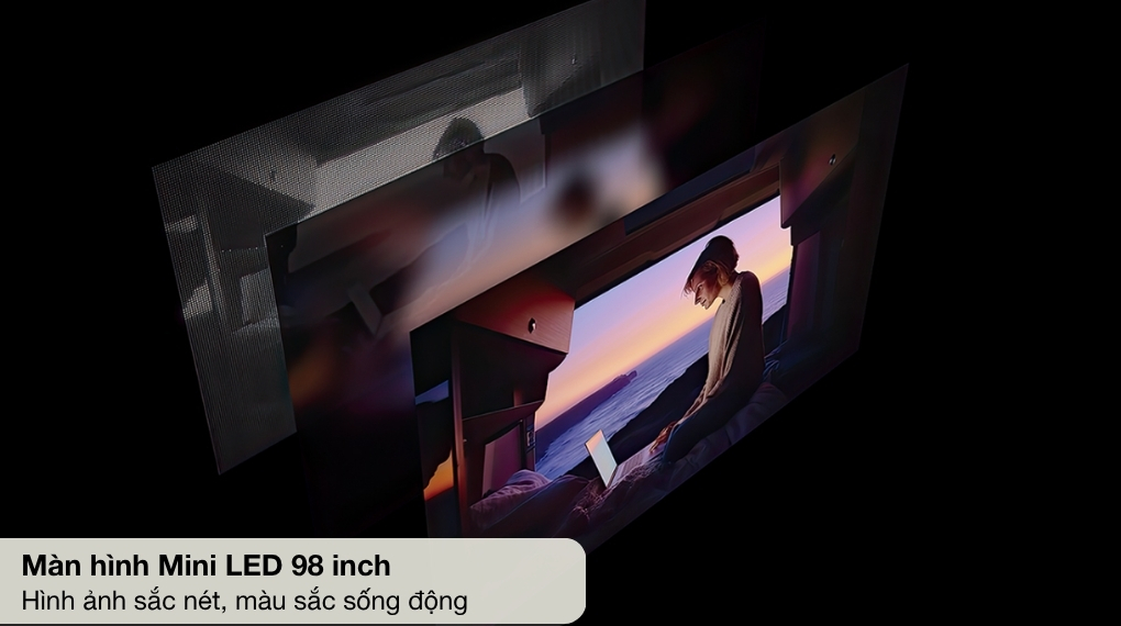Google Tivi Mini LED Sony AI 4K 98 inch K-98XR50