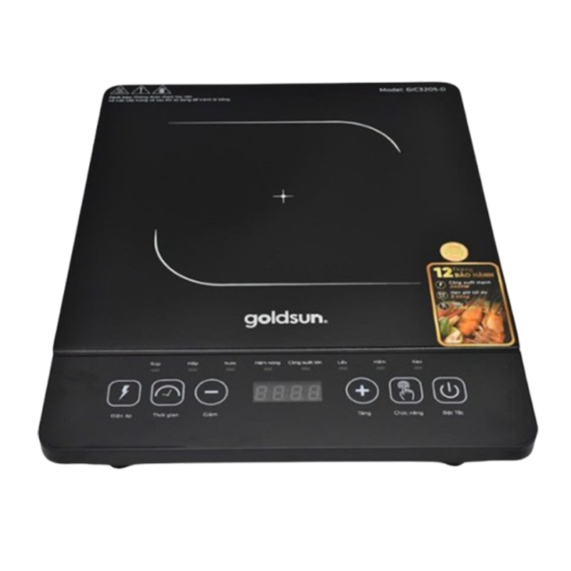 Bếp từ cảm ứng Goldsun 2000W GIC3205-D