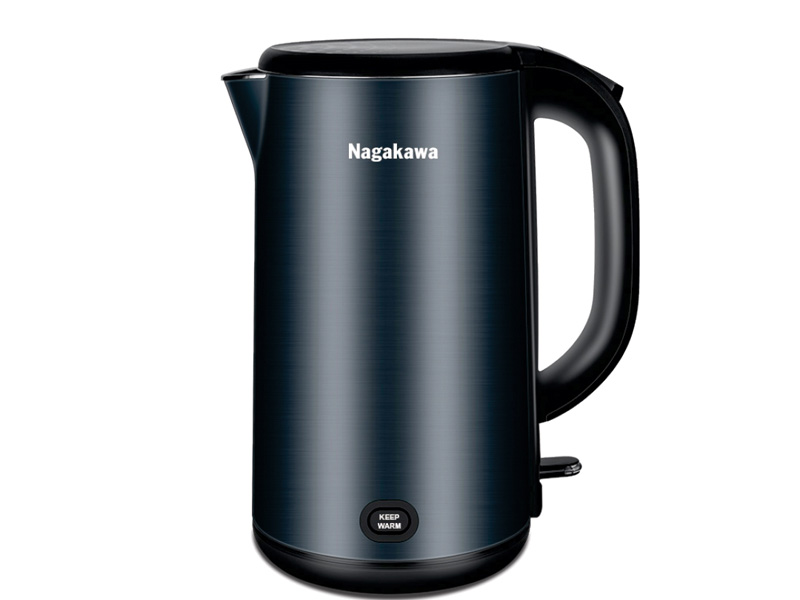 Ấm siêu tốc 2 lớp inox 304 Nagakawa 1.8 lít NAG0319