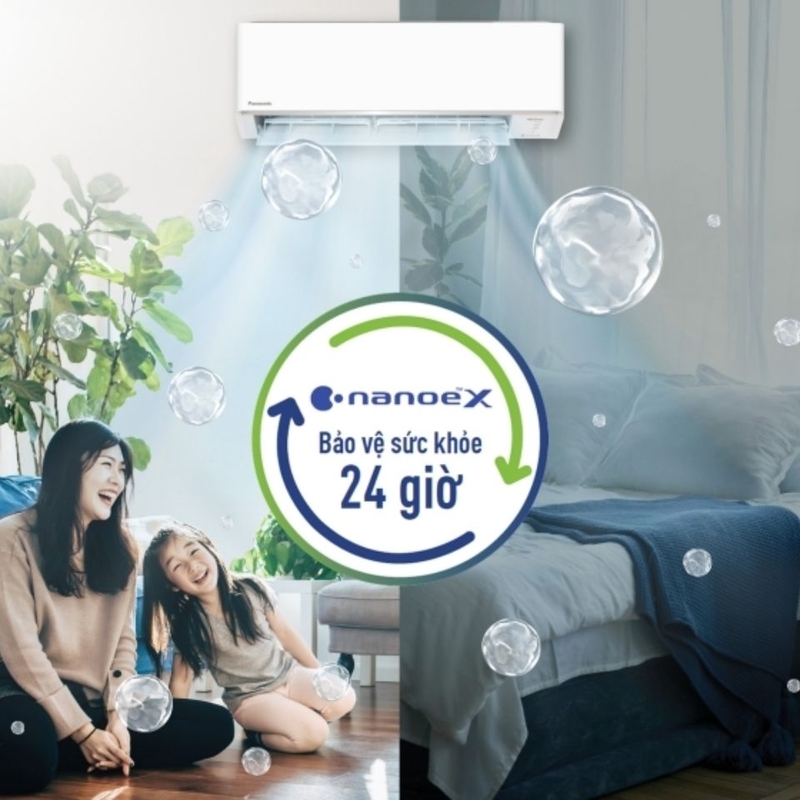 Điều hòa Panasonic 1 chiều Inverter 12.000BTU RU12AKH