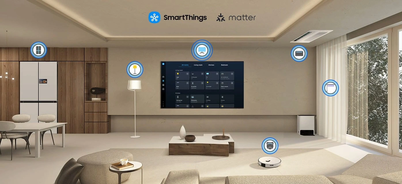 Smart Tivi Samsung Mini LED 4K 85 inch UA85M80HAKXXV