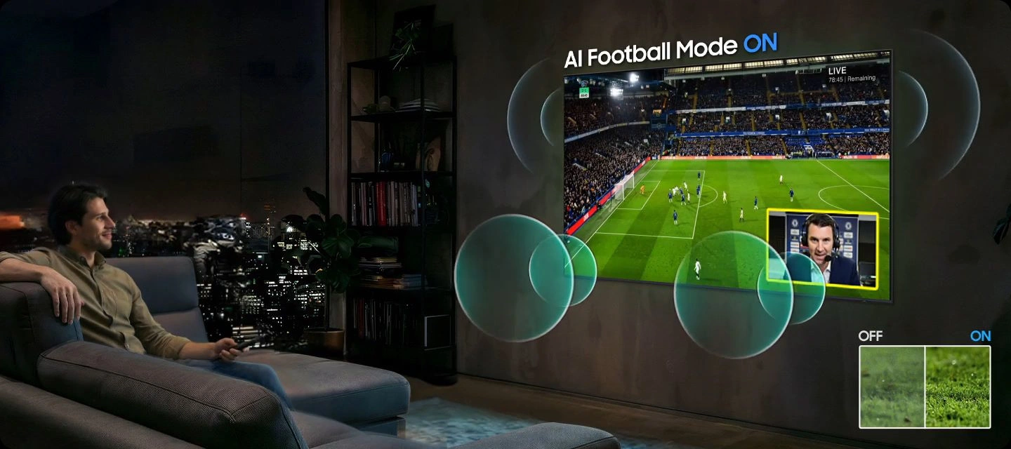Smart Tivi Samsung Mini LED 4K 85 inch UA85M80HAKXXV
