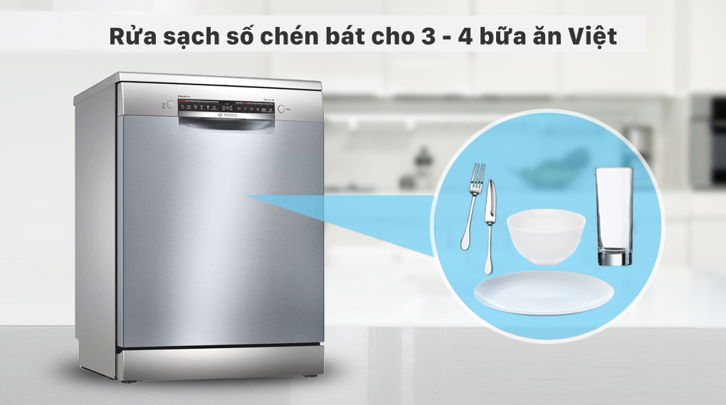 Máy rửa bát độc lập Bosch SMS4HCI48E