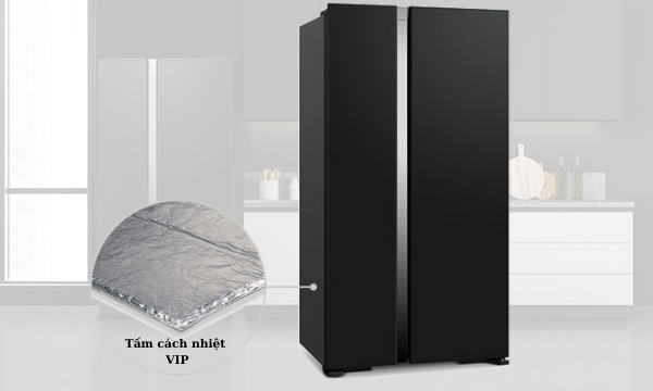 Tủ lạnh Hitachi Inverter 595 lít  R-S800PGV0(GBK)