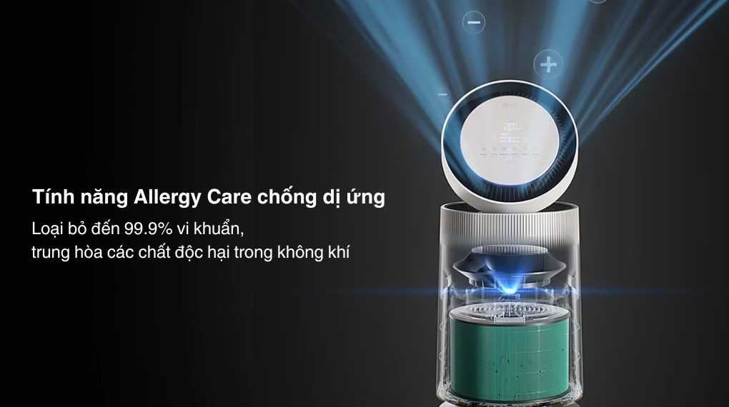 Máy lọc không khí LG PuriCare 360 Alpha Double 72W AS10GDBY0