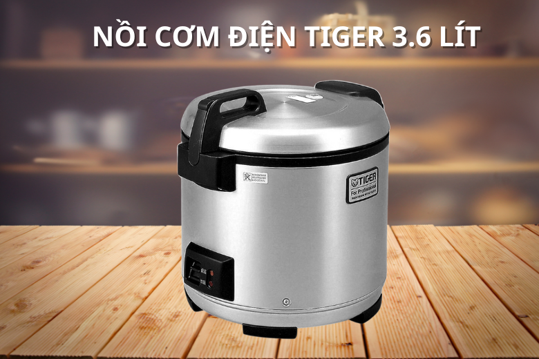 Nồi cơm điện Tiger 3.6 lít JNO-B36W-XS